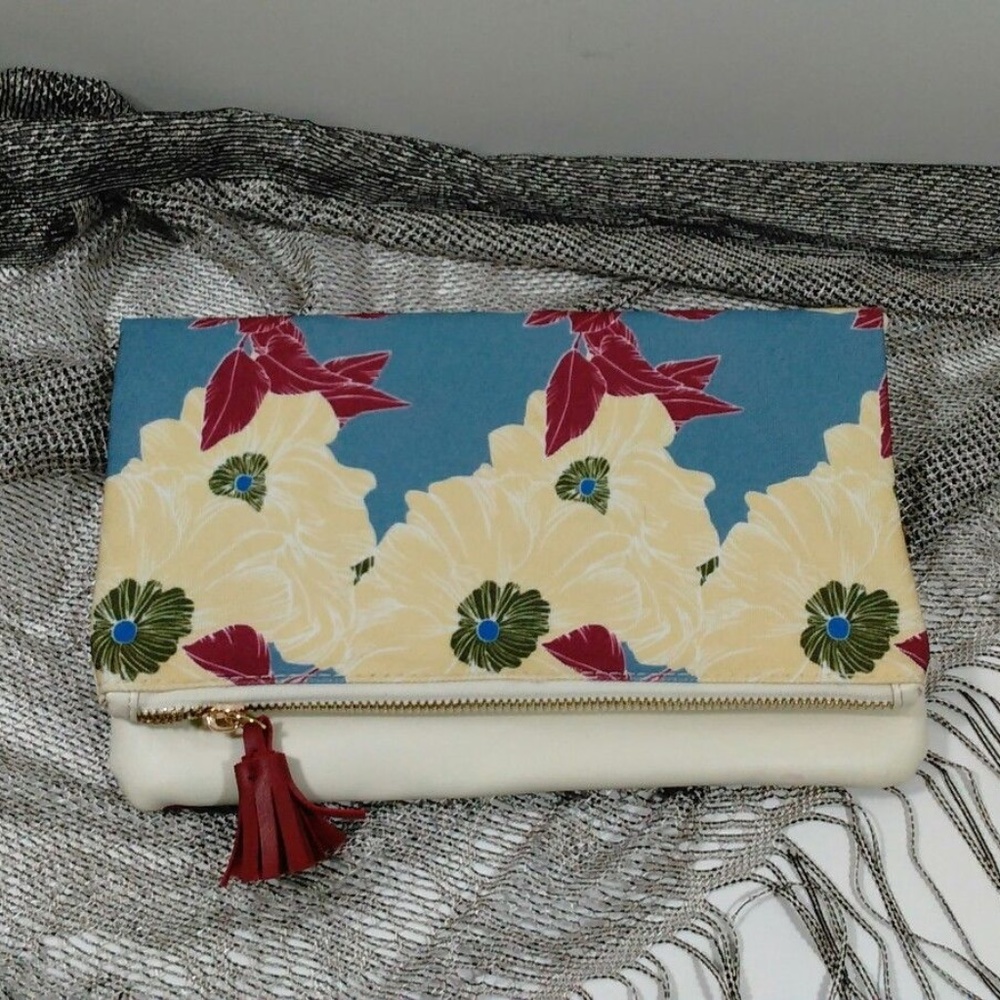 Rachel Pally Reversible Clutch Bag Floral Bloom